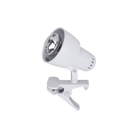 Lampa Stołowa Biurkowa Nocna Klips E14 Biały Klasyczny Clip 4356 Rabalux