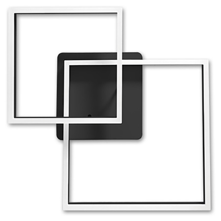 Lampa Sufitowa Żyrandol LED 70W CCT GALAXIS HERKULES Czarny + Pilot Sterujący