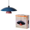 Lampa Sufitowa Wisząca E27 Niebieska Różowa Decor Flying Mushroom Pendant Osram