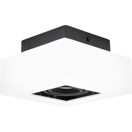 Oprawa Natynkowa HALOGENOWA Ruchoma SPOT GU10 Kwadrat Biała AURI LUMILED