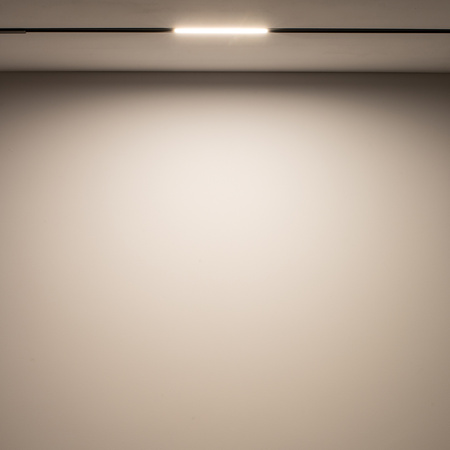 Reflektor Szynowy Lampa do Szynoprzewodów 1-fazowy LED 9W 400lm 3000K Ciepła Czarny Industrialna LVM LINE 10143 Nowodvorski