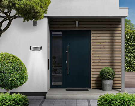 Kinkiet Ogrodowy Elewacyjny Lampa Zewnętrzna E27 IP44 DORIS