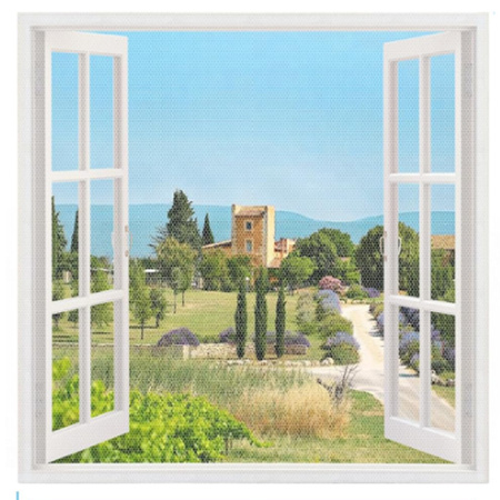 MOSKITIERA siatka na OWADY 150X180CM BIAŁA