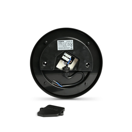 Plafon Lampa LED 15W 1125lm 5000K Neutralny 120° IP65 IK07 Natynkowa Czarna VIDEX