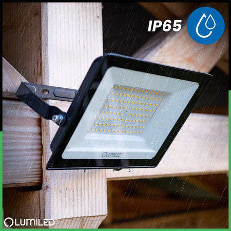 Naświetlacz LED ZUNA2 100W 9000lm 6500K IP65 Czarny LUMILED