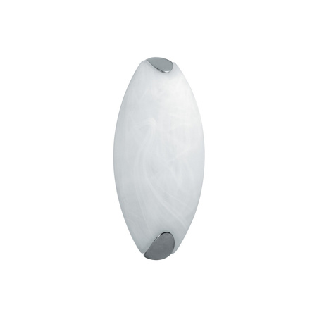 Plafon LED Lampa Sufitowa Oprawa Ścienna Natynkowa E27 Chrom Klasyczny Opale Rabalux
