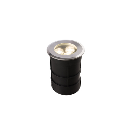 Oprawa Najazdowa Lampa Dogruntowa LED 3W 200lm 3000K Ciepła Srebrna Wodoodporna IP67 PICCO LED L 9104 Nowodvorski