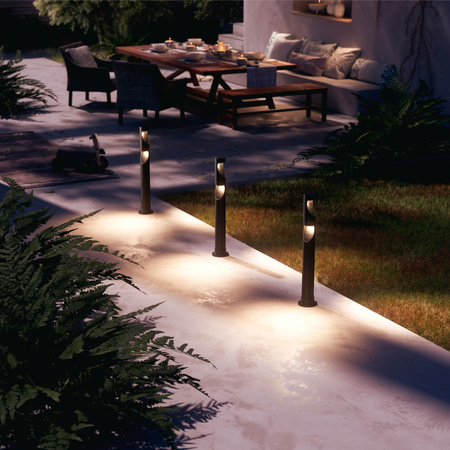 Lampa Ogrodowa Zewnętrzna SŁUPEK 70cm LED 1.5W 180lm 2700K Desi Philips