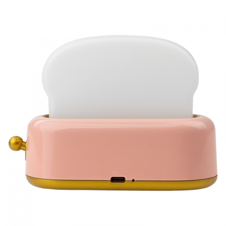 Lampka Nocna Dziecięca LED 1.2W 3000K Ciepła USB Akumulatorowa 800mAh Różowa TOSTER MARY'S