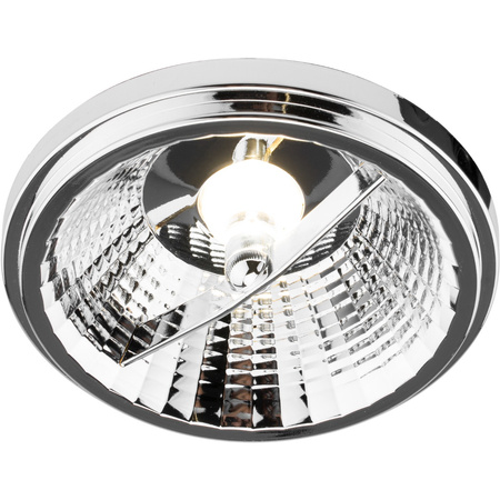 10x Żarówka LED G53 Reflektor AR111 15W = 100W 1521lm 3000K Ciepła 24° 12V Srebrna LUMILED