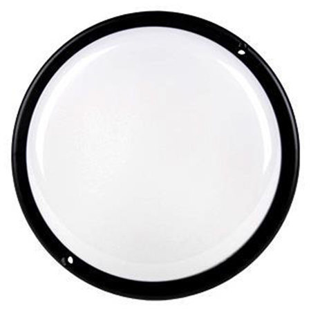 Plafon Lampa LED Sufitowa 12W 1050lm 4000K Neutralna 120° z Czujnikiem Ruchu Czarny IP54 Maks Masterled