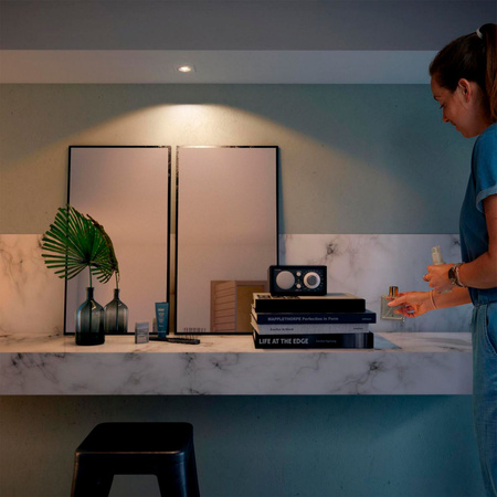 Oprawa Podtynkowa Wpuszczana GU10 Biała Enneper Philips