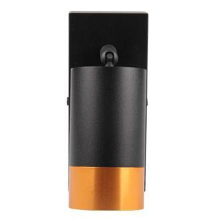 Lampa Ścienna Reflektor Kinkiet Spot do Czytania GU10 Czarny Złoty Klemens Masterled