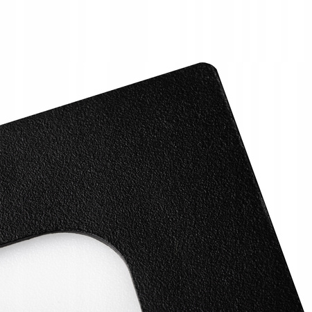 Plafon Panel LED 6W 4000K 360lm 11cm Kwadrat Natynkowy Czarny