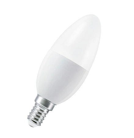 2x Żarówka LED B37 Świeczka E14 4.9W = 40W 470lm 2700K RGBW 200° Ściemnialna Pilot Retrofit Filament Osram