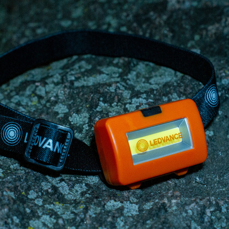 Latarka Czołowa LED COB Na Baterie 3xAAA Lekka 80lm 6500K LEDVANCE