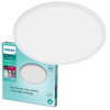 Lampa Sufitowa Plafon Łazienkowy LED 15W 1500lm 4000K SceneSwitch IP44 Biała Super Slim CL550 Bathroom Philips