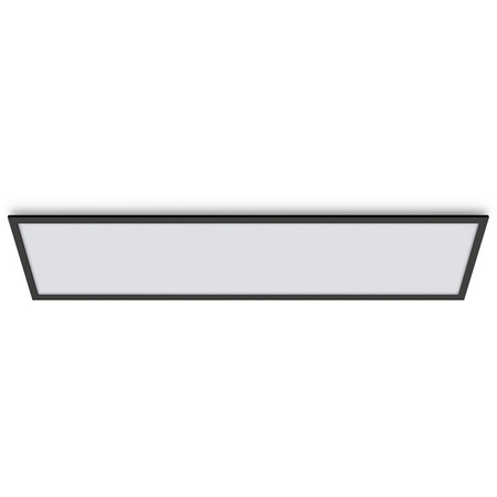 Panel LED Natynkowy 120x30 Lampa Sufitowa KASETON 36W Czarny SMART WiFi WiZ