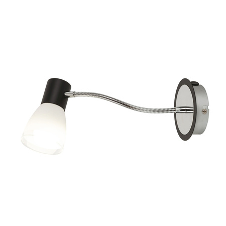 Kinkiet Ścienny Lampa Punktowa Reflektor Spot E14 Czarny Klasyczny Ati 5975 Rabalux