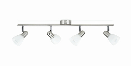 Lampa Sufitowa Reflektor 4x E14 nikiel Burlap Philips