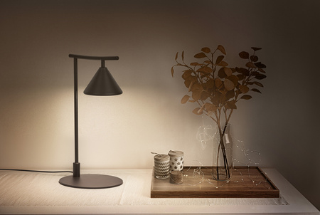 Lampa LED Stołowa Oprawa Czarna Biurkowa Dekoracyjna 5W 3000K Fuji LEDVANCE