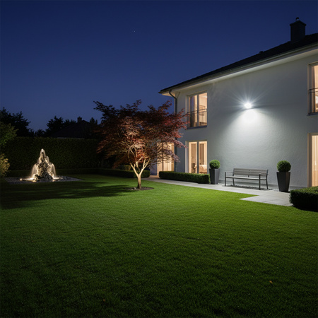 Naświetlacz LED Halogen Zewnętrzny Reflektor 20W 6500K 1800lm IP65 FLOODLIGHT LUX OSRAM