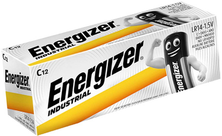 Baterie Alkaliczne ENERGIZER INDUSTRIAL C LR14 Blister 12szt