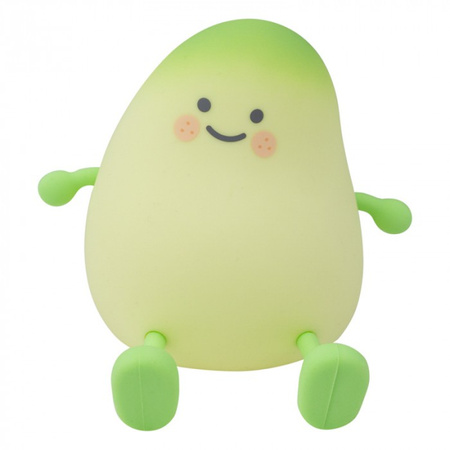 Lampka Nocna Dziecięca LED 2.5W 3000K Ciepła USB Akumulatorowa 800mAh Zielona MANGO MARY'S