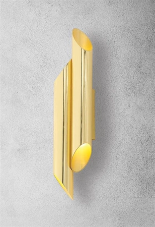 Lampa Ścienna Kinkiet LIBRA 4xE14 Złota Milagro