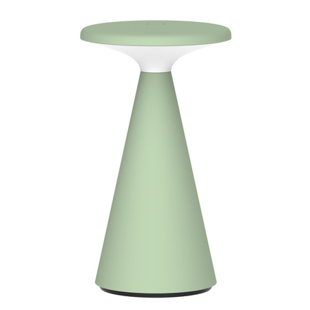 Lampka Stołowa LED Zewnętrzna Dekoracyjna 1.8W 160lm 2700K Ciepła Zielony IP44 Ściemnialna Paros Sanico Goldlux