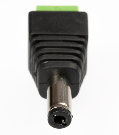 Wtyk zasilania DC 2.5/5.5mm MONTAŻOWY do taśm LED