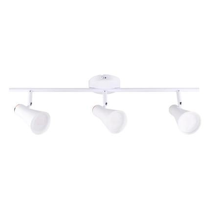 Lampa sufitowo-ścienna ruchoma regulowana 12,6W LED BERG 3 biały 3000K GOLDLUX (Polux)