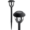 Lampa Solarna Ogrodowa LED Wbijana 5500-6000K IP44 40cm Czujnik Zmierzchu
