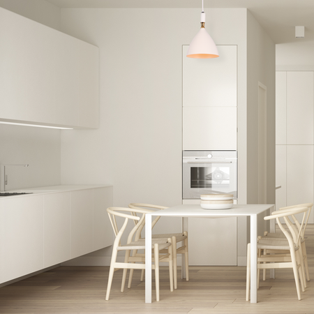 Lampa wisząca OTTO 1xE27 Klasyczna Biała Złote Wnętrze ML6159 Metal + Szkło