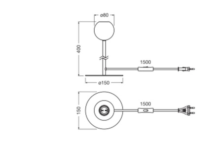 Lampa Stołowa Oprawa Biurkowa Stojąca Dekoracyjna E27 Wielokolorowy Decor Ledvance