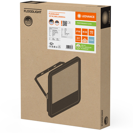 Naświetlacz LED Reflektor Zewnętrzny Lampa 167W 25000lm 6500K IP66 Biały Floodlight Ledvance