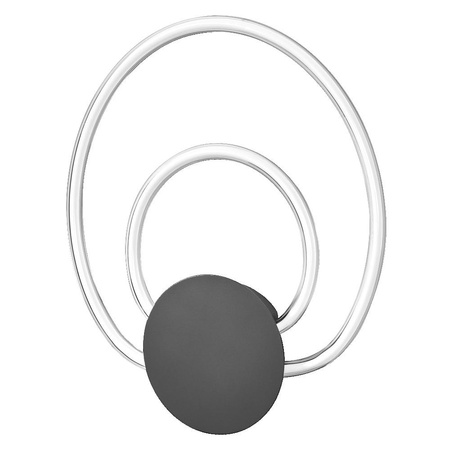 Lampa LED Ścienna Sufitowa Kinkiet Oprawa Natynkowa 12W 960lm CCT Dekoracyjna Szary Helios Wall Ledvance