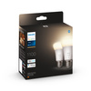2x Żarówka LED E27 A60 9.5W = 75W 1055lm 2700K Biała Ciepła SMART Inteligentna Bluetooth ZigBee White Philips HUE
