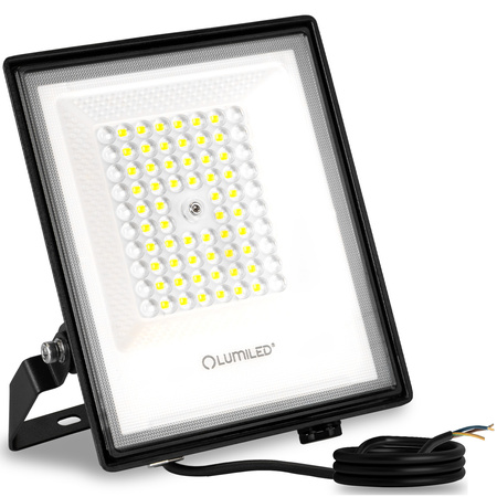 Naświetlacz LED Zewnętrzny BRIGHT Wodoodporny 50W 5500lm 4000K IP65 LUMILED