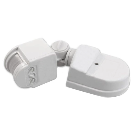 Czujnik Ruchu Zewnętrzny PIR IP44 Biały