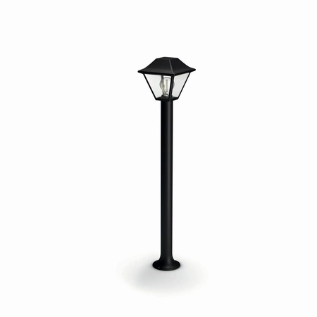 Lampa Ogrodowa LED Zewnętrzna ALPENGLOW myGarden E27 IP44 Słupek 90cm Latarnia Czarna PHILIPS