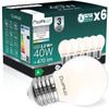 6x Żarówka LED E27 Kulka P45 2,2W 470lm = 40W 4000K Neutrana 360° Filament KLASA A LUMILED