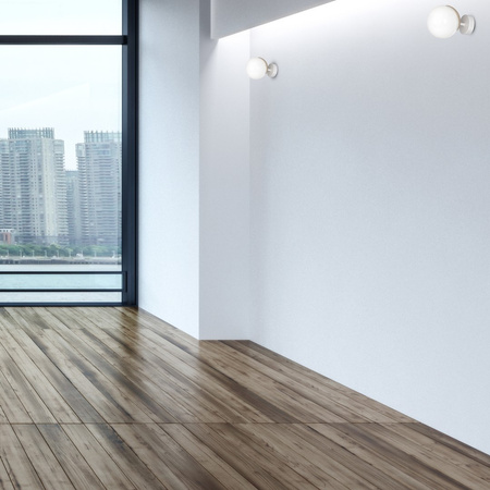 Lampa Ścienna Kinkiet SFERA Drewniana 1xE14 Milagro