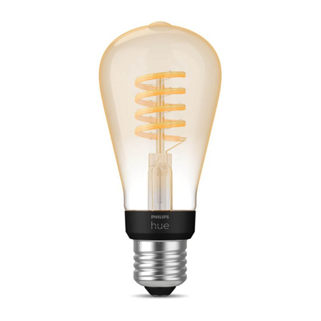 Żarówka LED Edison E27 ST64 7W CCT PHILIPS HUE White & Ambiance Filament Bluetooth Zigbee
