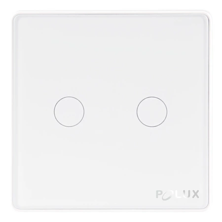 WYŁĄCZNIK Dotykowy Dwubiegunowy WIFI Smart max 2x 800W 230V Tuya GOLDLUX (Polux)
