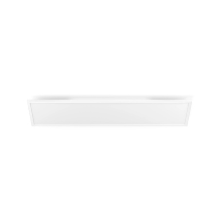 Panel LED Lampa Sufitowa Natynkowa 120x30 cm 46.5W 3750lm IP20 White Ambiance TW Biała Inteligentna SMART Zigbee Bluetooth Aurelle Philips HUE