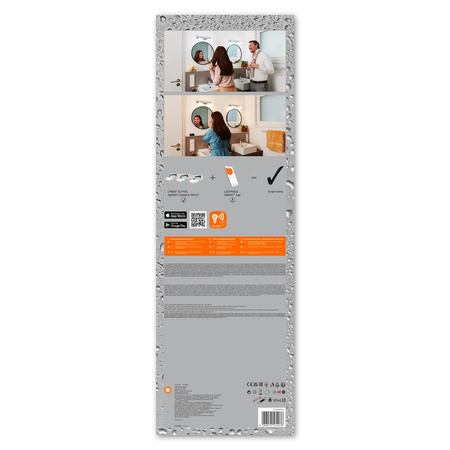 Lampa nad lustro LED łazienkowa ORBIS Elypse 18W 1500lm ciepła-zimna 20cm SMART+ WiFi LEDVANCE