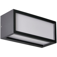 Lampa Ogrodowa Kinkiet Elewacyjny MITO E27 IP54 Czarna GOLDLUX (Polux)