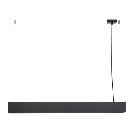 Lampa Sufitowa Wisząca Zwis G13 Żyrandol Geometryczna Czarna Nowoczesna Spark Sollux