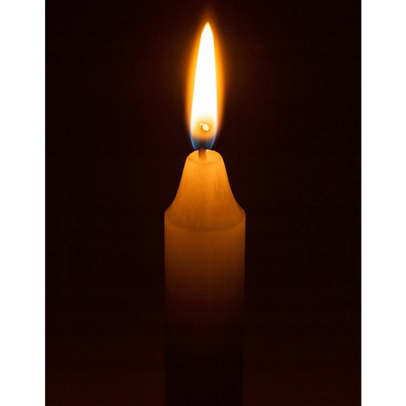 Świeca Stołowa 6 szt Tradycyjna Biała Bezzapachowa